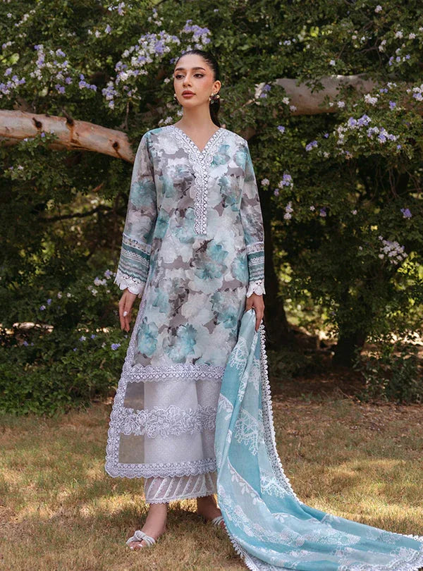 Zainab Chottani | Tahra Lawn 24 | ZINNIA - D 3B - Rang-e-Khaas
