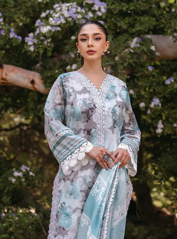 Zainab Chottani | Tahra Lawn 24 | ZINNIA - D 3B - Rang-e-Khaas