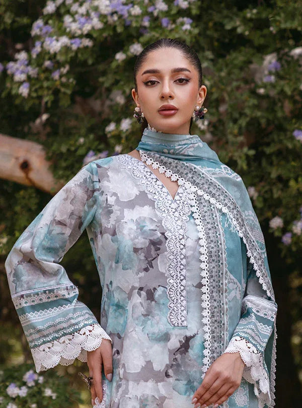 Zainab Chottani | Tahra Lawn 24 | ZINNIA - D 3B - Rang-e-Khaas