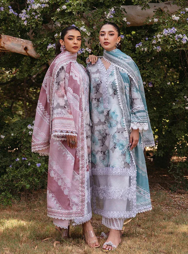 Zainab Chottani | Tahra Lawn 24 | ZINNIA - D 3A - Rang-e-Khaas