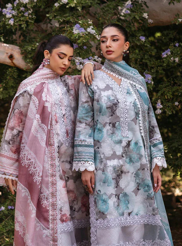 Zainab Chottani | Tahra Lawn 24 | ZINNIA - D 3A - Rang-e-Khaas