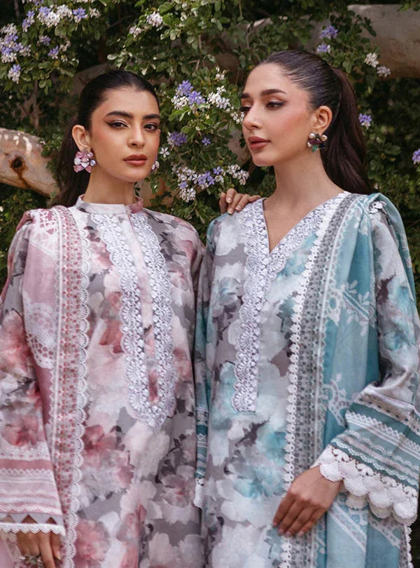Zainab Chottani | Tahra Lawn 24 | ZINNIA - D 3A - Rang-e-Khaas