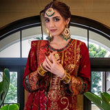 Asim Jofa | Luxury CAMBRIC 3 PCS '24 | AJFILE-21