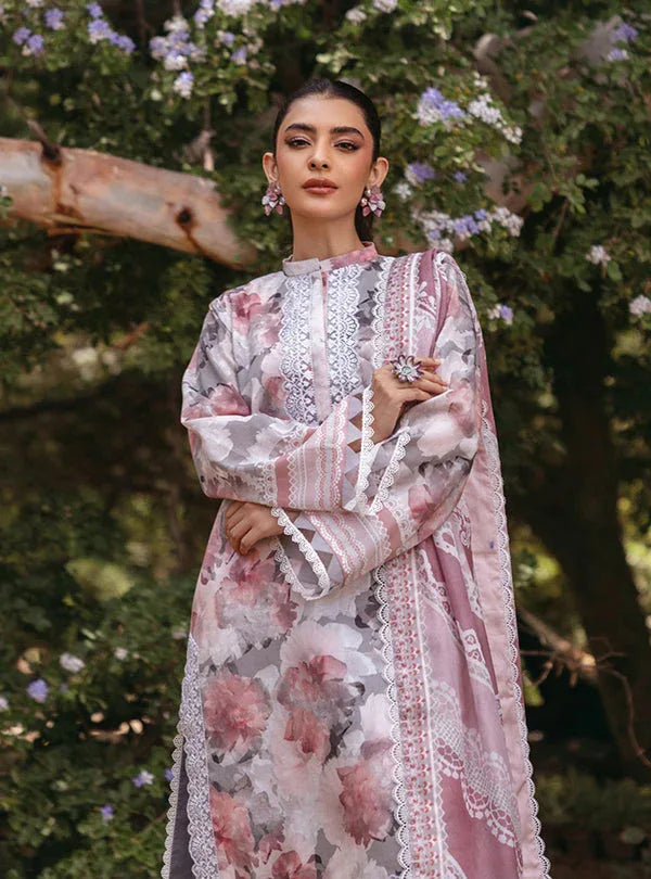 Zainab Chottani | Tahra Lawn 24 | ZINNIA - D 3A - Rang-e-Khaas