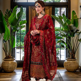 Asim Jofa | Luxury CAMBRIC 3 PCS '24 | AJFILE-21