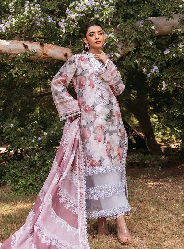 Zainab Chottani | Tahra Lawn 24 | ZINNIA - D 3A - Rang-e-Khaas