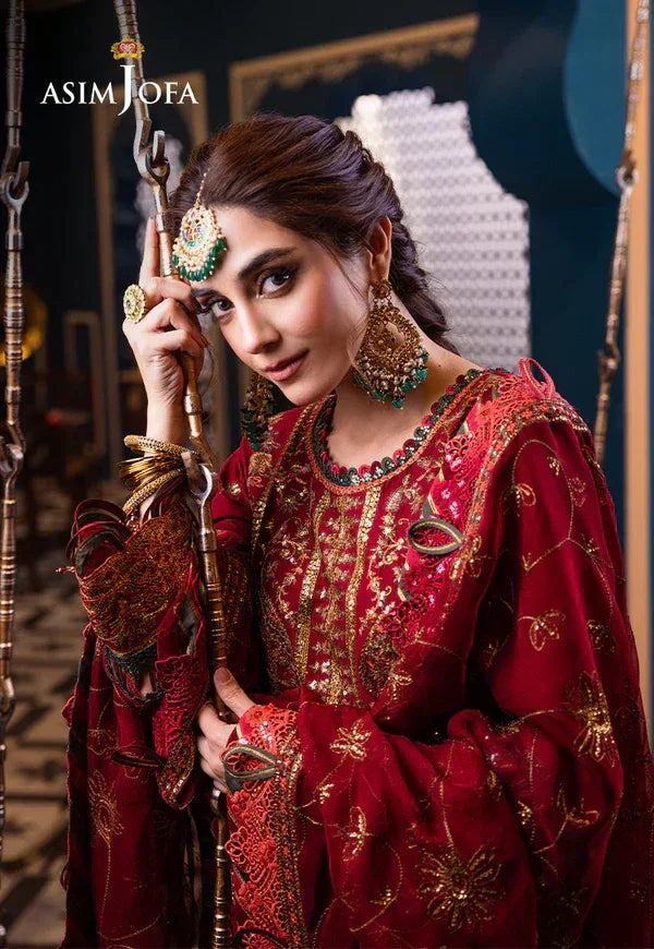 Asim Jofa | Fasana e Ishq Eid Luxury Lawn | AJFI-21 - Rang-e-Khaas