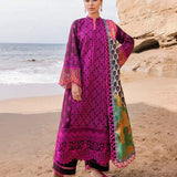 Zainab Chottani Embroidered Chikankari Lawn 3Pc Suit D-04B Naysa