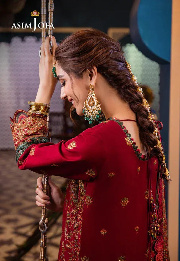 Asim Jofa | Fasana e Ishq Eid Luxury Lawn | AJFI-21 - Rang-e-Khaas