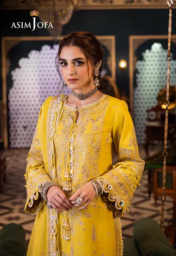 Asim Jofa | Fasana e Ishq Eid Luxury Lawn | AJFI-29 - Rang-e-Khaas