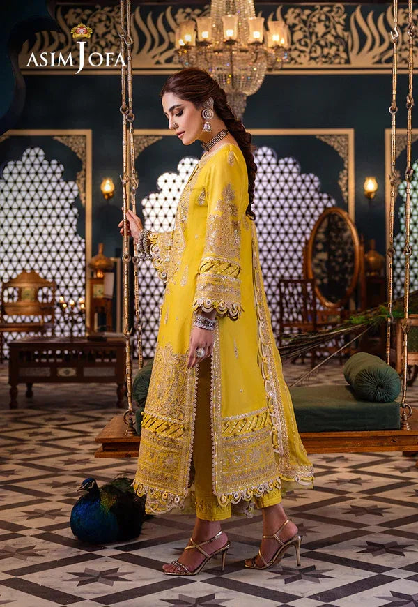 Asim Jofa | Fasana e Ishq Eid Luxury Lawn | AJFI-29 - Rang-e-Khaas