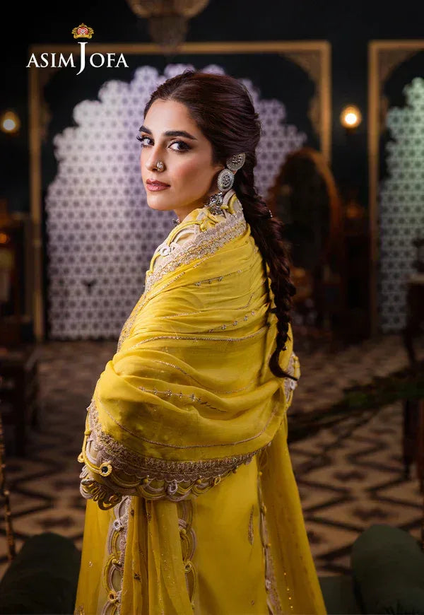 Asim Jofa | Fasana e Ishq Eid Luxury Lawn | AJFI-29 - Rang-e-Khaas