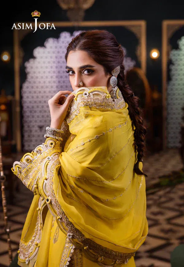 Asim Jofa | Fasana e Ishq Eid Luxury Lawn | AJFI-29 - Rang-e-Khaas