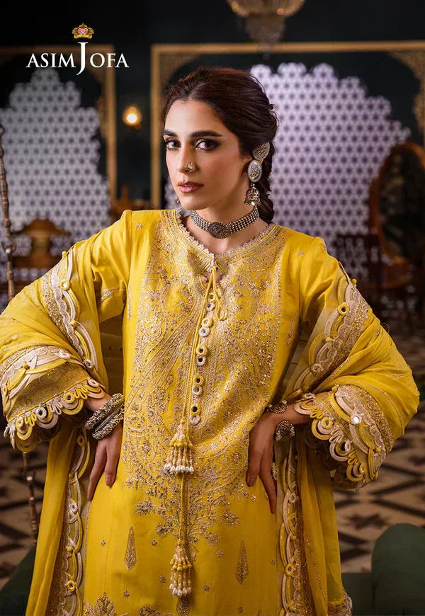 Asim Jofa | Fasana e Ishq Eid Luxury Lawn | AJFI-29 - Rang-e-Khaas