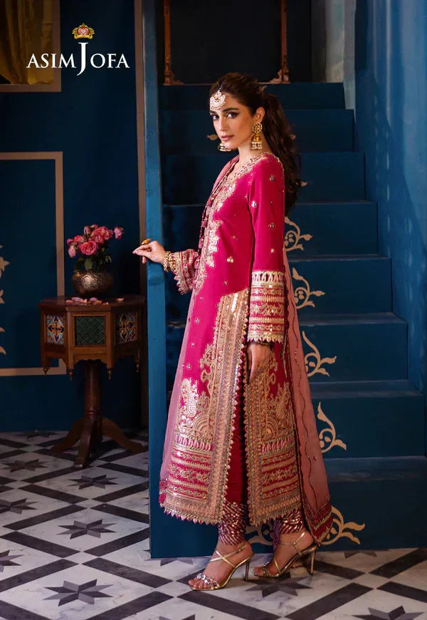 Asim Jofa | Fasana e Ishq Eid Luxury Lawn | AJFI-18 - Rang-e-Khaas