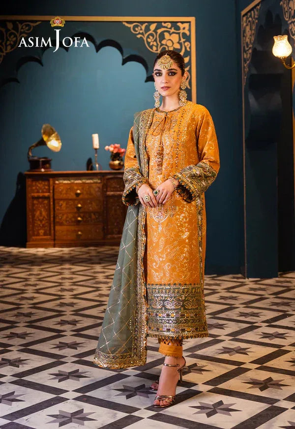 Asim Jofa | Fasana e Ishq Eid Luxury Lawn | AJFI-26 - Rang-e-Khaas