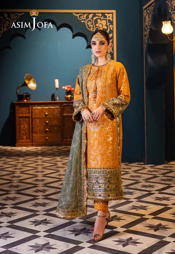 Asim Jofa | Fasana e Ishq Eid Luxury Lawn | AJFI-26 - Rang-e-Khaas