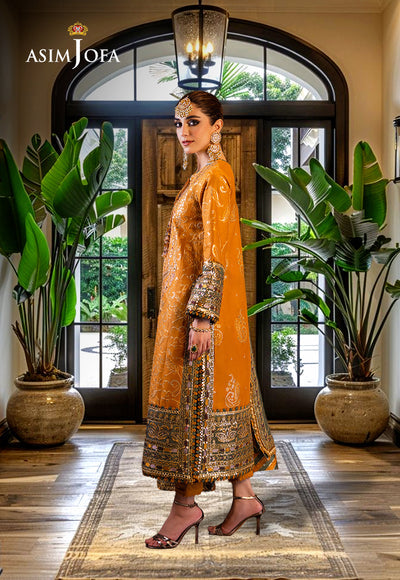 Asim Jofa | Luxury CAMBRIC 3 PCS '24 | AJFILE-26