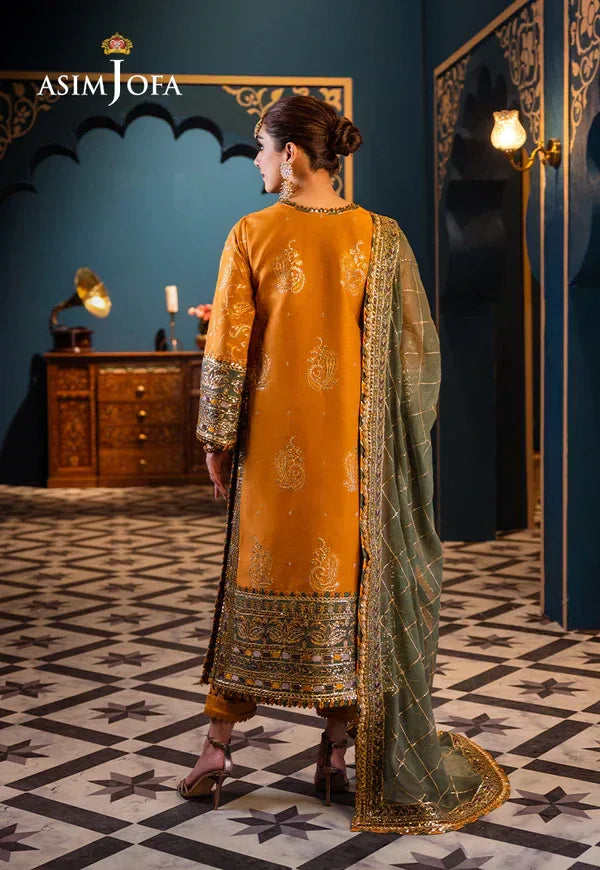 Asim Jofa | Fasana e Ishq Eid Luxury Lawn | AJFI-26 - Rang-e-Khaas