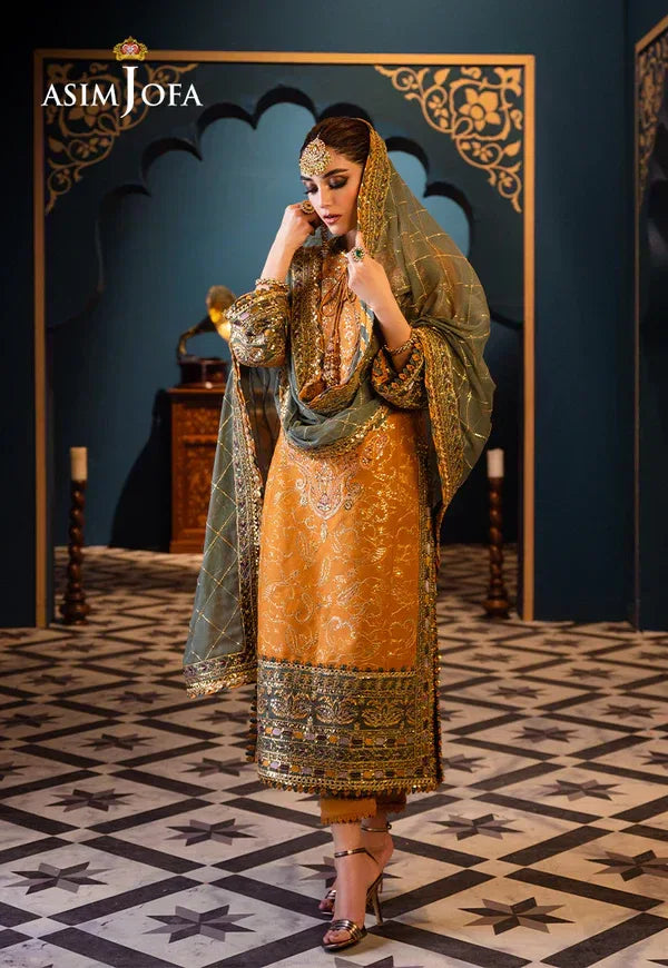 Asim Jofa | Fasana e Ishq Eid Luxury Lawn | AJFI-26 - Rang-e-Khaas