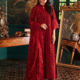 Zainab Chottani | Embroidered Velvet | SURKH D-05