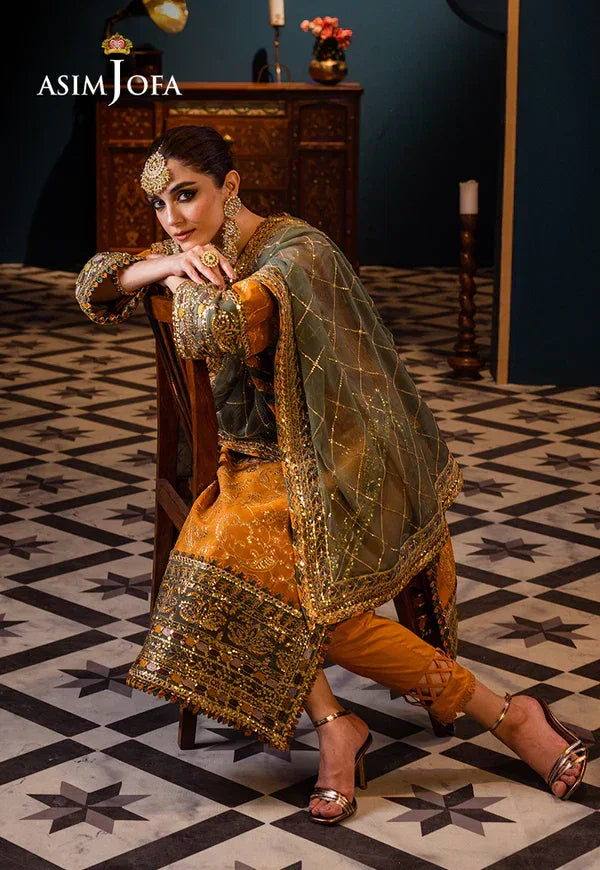 Asim Jofa | Fasana e Ishq Eid Luxury Lawn | AJFI-26 - Rang-e-Khaas