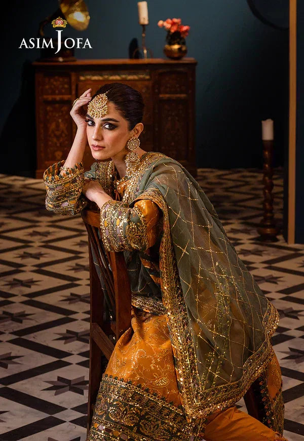 Asim Jofa | Fasana e Ishq Eid Luxury Lawn | AJFI-26 - Rang-e-Khaas