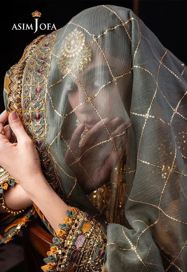 Asim Jofa | Fasana e Ishq Eid Luxury Lawn | AJFI-26 - Rang-e-Khaas