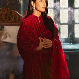 Zainab Chottani | Embroidered Velvet | SURKH D-05