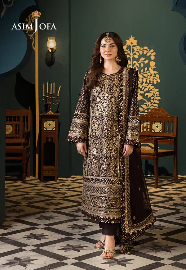 Asim Jofa | Fasana e Ishq Eid Luxury Lawn | AJFI-04 - Rang-e-Khaas