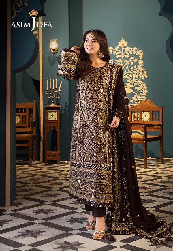Asim Jofa | Fasana e Ishq Eid Luxury Lawn | AJFI-04 - Rang-e-Khaas