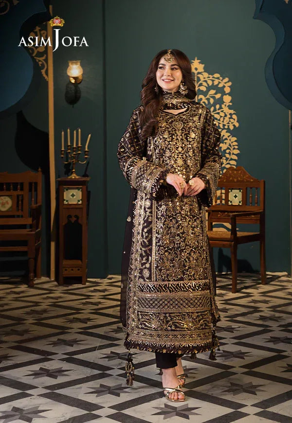 Asim Jofa | Fasana e Ishq Eid Luxury Lawn | AJFI-04 - Rang-e-Khaas