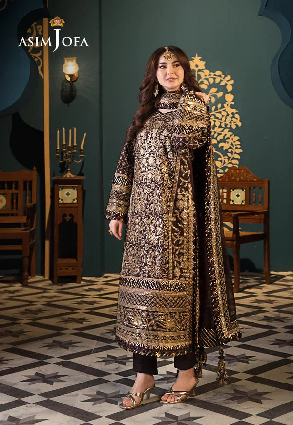Asim Jofa | Fasana e Ishq Eid Luxury Lawn | AJFI-04 - Rang-e-Khaas
