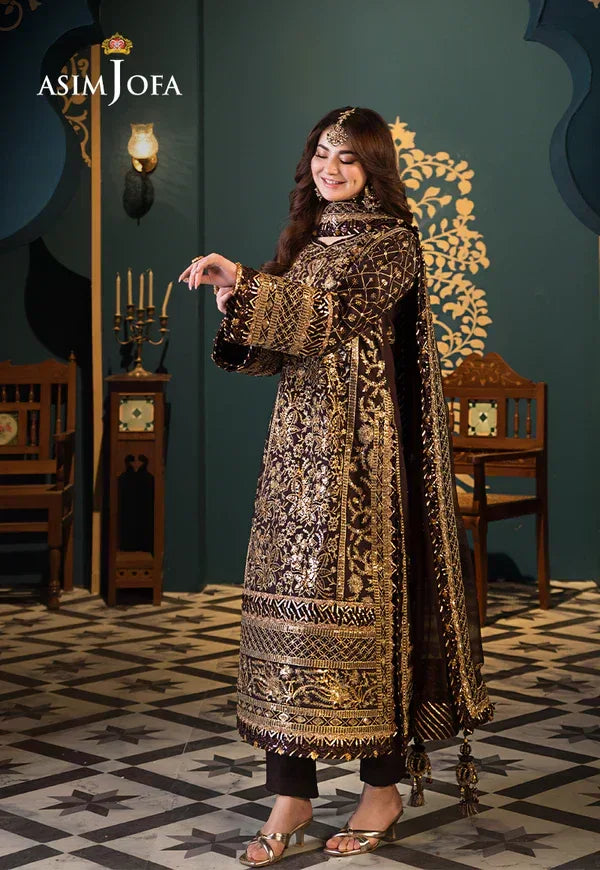 Asim Jofa | Fasana e Ishq Eid Luxury Lawn | AJFI-04 - Rang-e-Khaas