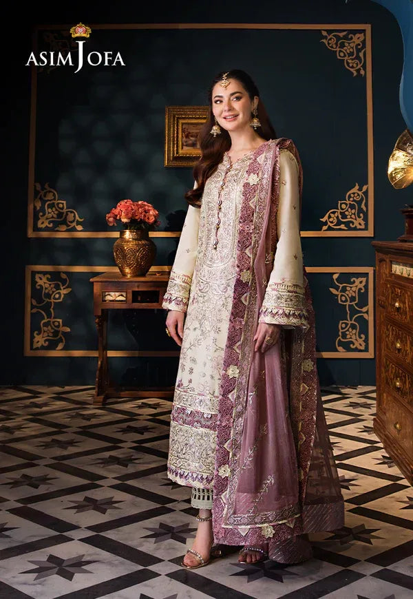 Asim Jofa | Fasana e Ishq Eid Luxury Lawn | AJFI-15 - Rang-e-Khaas