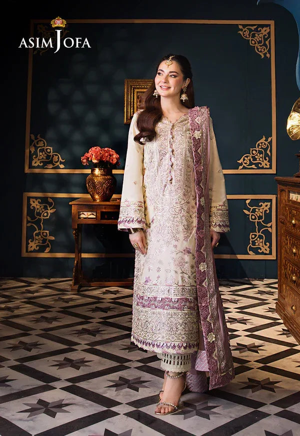 Asim Jofa | Fasana e Ishq Eid Luxury Lawn | AJFI-15 - Rang-e-Khaas
