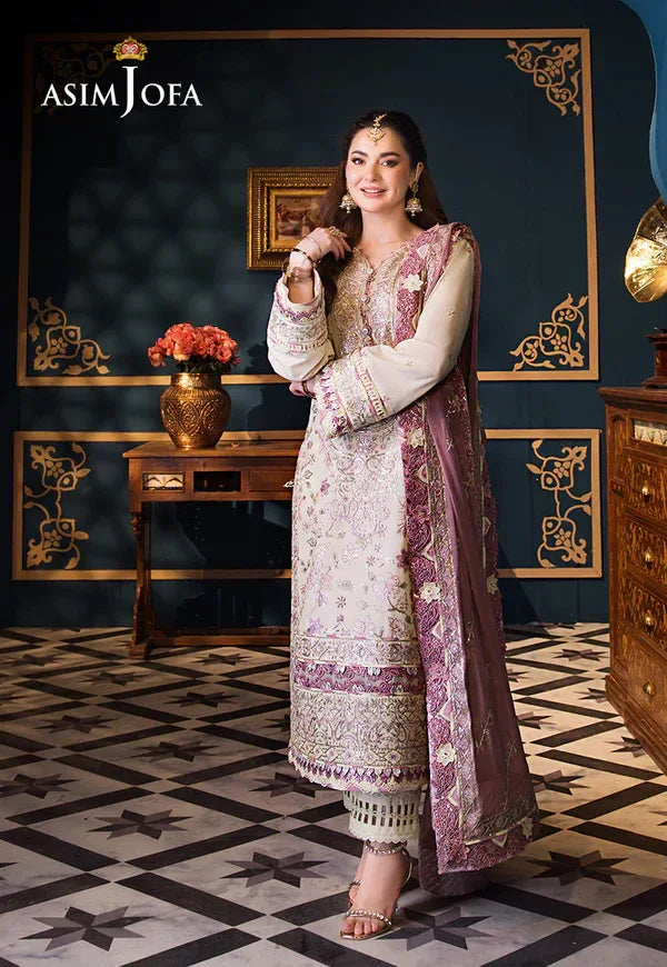 Asim Jofa | Fasana e Ishq Eid Luxury Lawn | AJFI-15 - Rang-e-Khaas