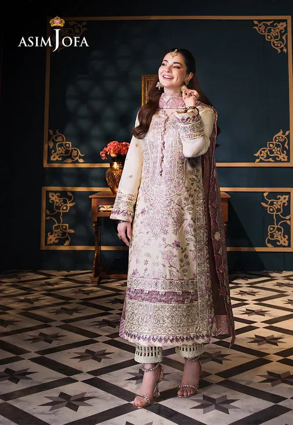 Asim Jofa | Fasana e Ishq Eid Luxury Lawn | AJFI-15 - Rang-e-Khaas