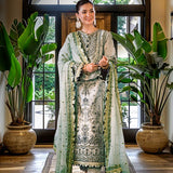 Asim Jofa | Luxury CAMBRIC 3 PCS '24 | AJFILE-28
