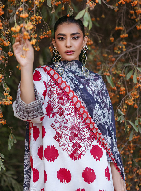 Zainab Chottani | Tahra Lawn 24 | FREYA - D 10A - Rang-e-Khaas