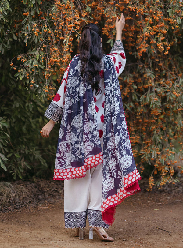 Zainab Chottani | Tahra Lawn 24 | FREYA - D 10A - Rang-e-Khaas