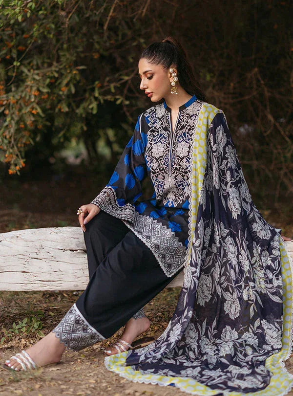 Zainab Chottani | Tahra Lawn 24 | FREYA - D 10B - Rang-e-Khaas