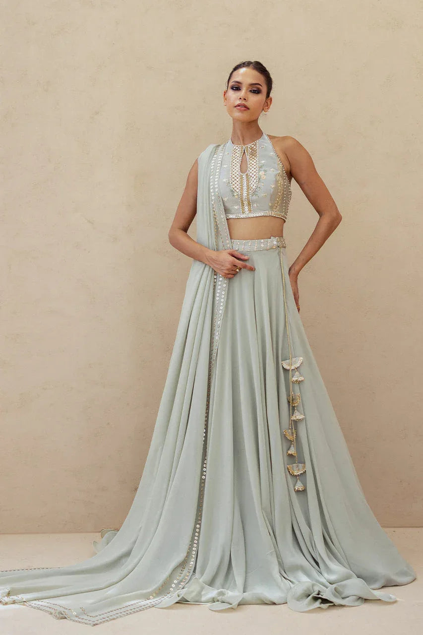 Sania Maskatiya | Fall Festive Shimmer | Dalia - Rang-e-Khaas