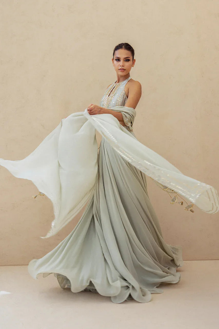 Sania Maskatiya | Fall Festive Shimmer | Dalia - Rang-e-Khaas