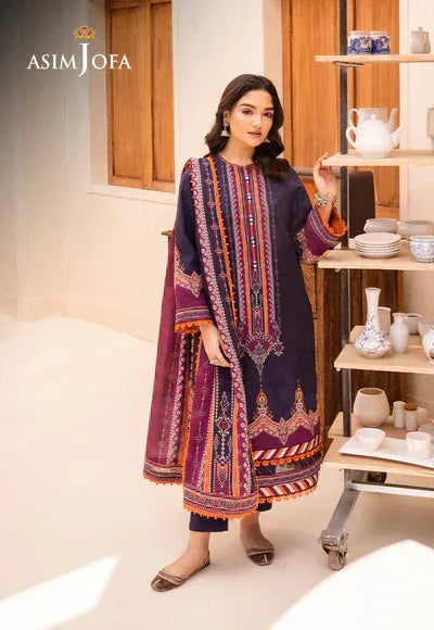 Asim Jofa | Prints Essentials | AJUB-09 - Rang-e-Khaas