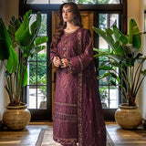 Asim Jofa | Luxury CAMBRIC 3 PCS '24 | AJFILE-06