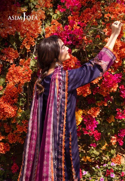 Asim Jofa | Prints Essentials | AJUB-09 - Rang-e-Khaas