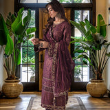 Asim Jofa | Luxury CAMBRIC 3 PCS '24 | AJFILE-06