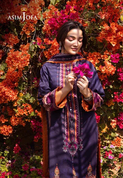 Asim Jofa | Prints Essentials | AJUB-09 - Rang-e-Khaas