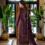 Asim Jofa | Luxury CAMBRIC 3 PCS '24 | AJFILE-06